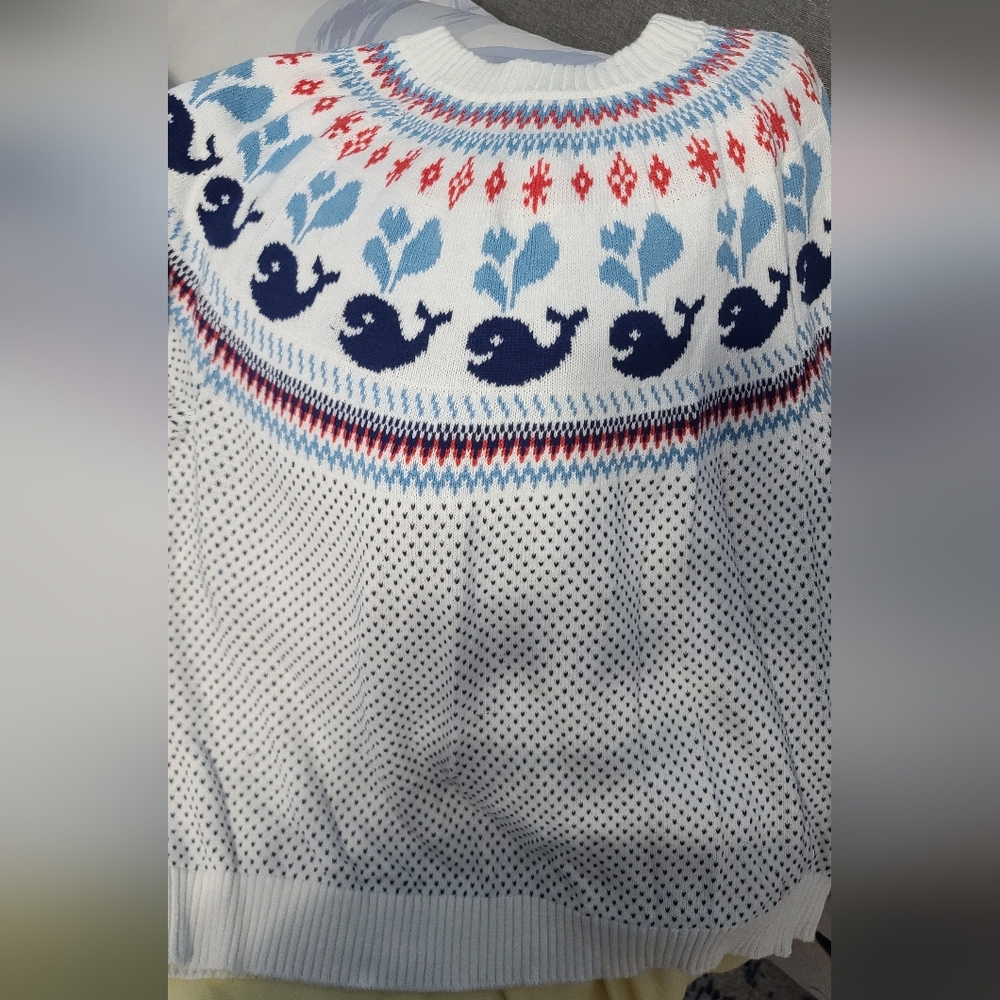 Modcloth Whale Patterned Sweater